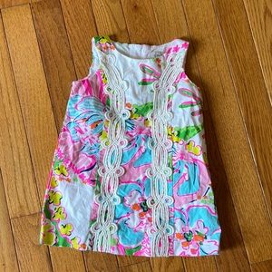 Lilly for Target mini shift dress Nosey Posey floral